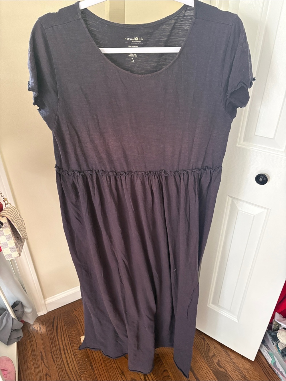 Natural Life Berkley Maxi Dress in Black size large - Picture 2 of 3